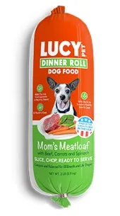 2lb Lucy Pet -Mom's Meatloaf Beef with Carrots, and Spinach - Dog/Cat Supplements